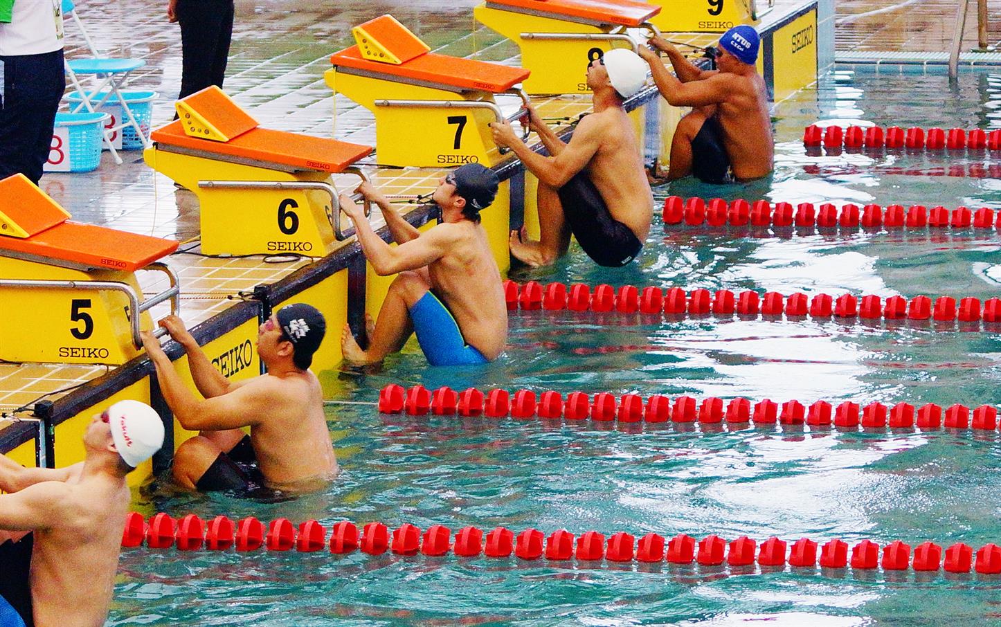 swimming