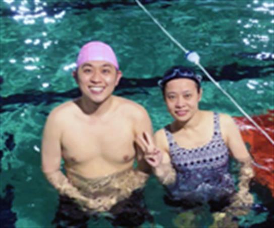 swimming