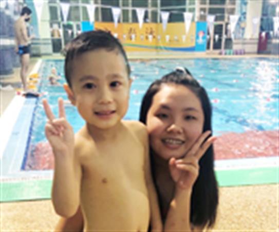 swimming