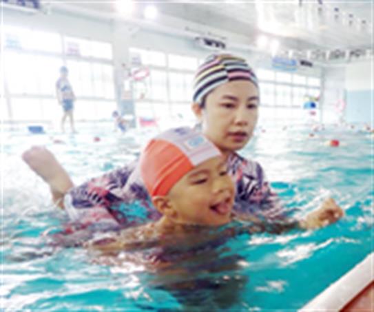 swimming