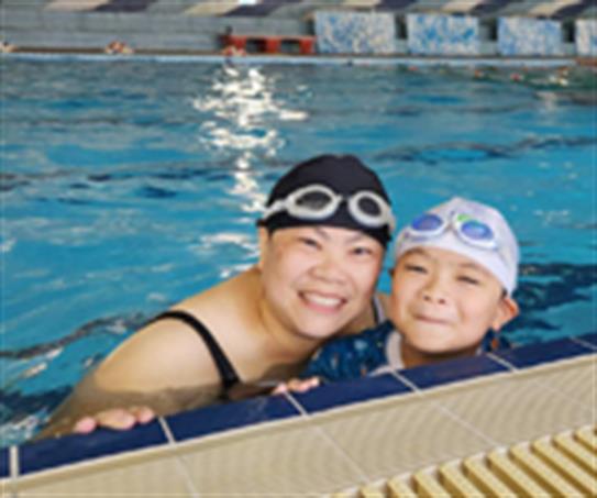 swimming